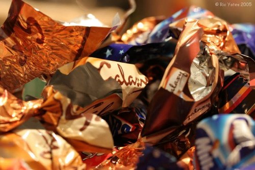 Transfer station and recycling containers used by local clearance services
